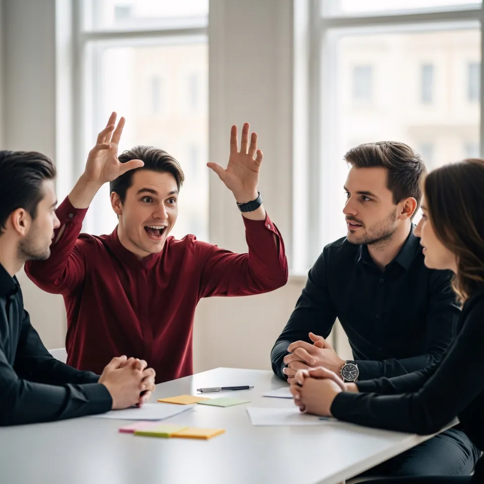 Gruppo in sessione motivazionale